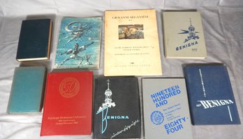 Lot Vintage College And Art Book With Plates, Ballet Magazine, Japanese Architecture, Etc