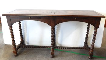 Server/Sideboard With Barley Twist Legs