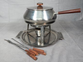 Vintage Mid Century Fondue Pot