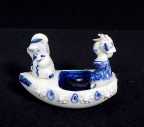 Vintage WILFRED GIBSON Love Boat Small Porcelain Figurine