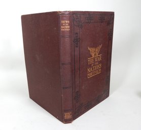 Antique 1919 Book ' The War Of The Nations' With Etchings