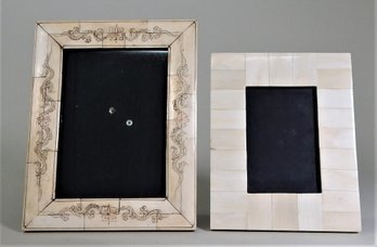 Two Bone Picture Frames