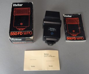 Vivitar 550 FD M/P/O Electronic Flash