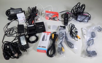 Lot Of Wires And Adapters