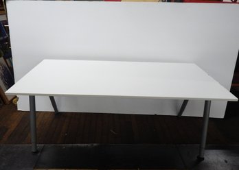 White Laminate Low Table