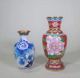 Two Cloisonne Vases