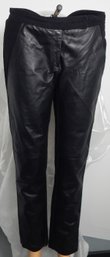 Women's Leather And Wool Pants By Susana Monaco Size 2