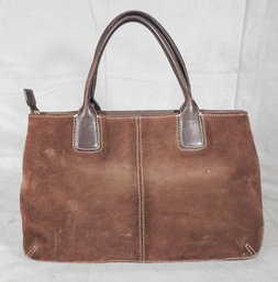 Cole Haan Women's Brown Suede Purse