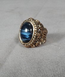 Barse Ring With Labradorite Stone Size 6 1/2