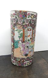 Beautiful Asian Porcelain Umbrella/cane Holder