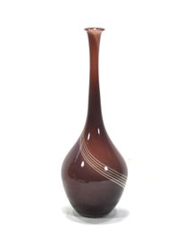 Vintage Japanese Art Glass Vase Erich Suto