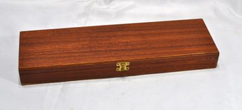 Vintage Mahogany Box W/Brass Hardware