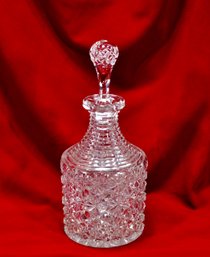 Vintage Crystal Liquor Decanter
