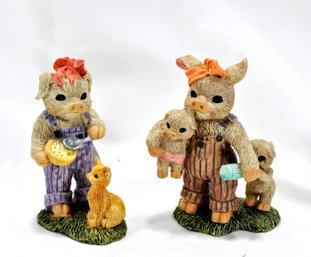 Vintage Albert Price Products Pig Figurines