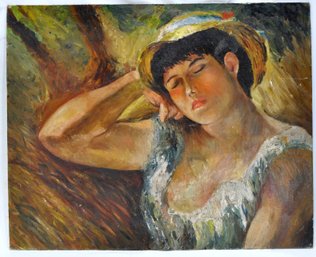 Pierre-Auguste Renoir 'The Sleeper' Oil Painting