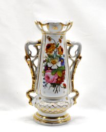 Antique French Hand Painted Old Paris Porcelain Vase