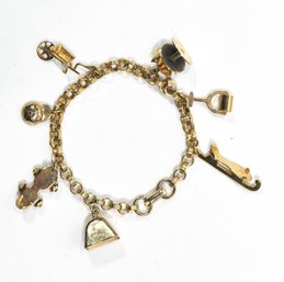 Original Vintage CORO Charm Bracelet