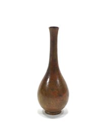 Late Meiji Period JAPANESE Small Bronze Vase