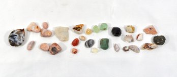 Collection Of Various Crystals , Semi Precious Stones