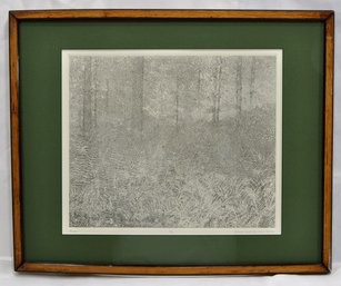 Richard Claude ZIEMANN (1932)' Ferno' Original Etching