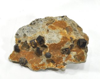 Row Natural Almandite Crystals