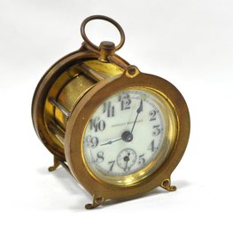 Antique 1891 Waterbury Hornet Miniature Clock