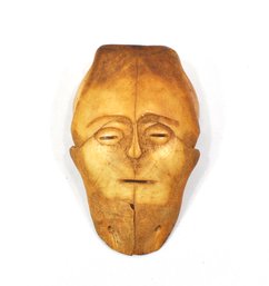 Antique Miniature Animal Skull Carved Mask