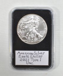 2021 American Silver Eagle Type I $1 BU