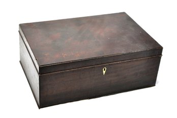 Antique Veneer Wood Box