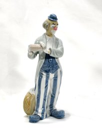 Vintage Miguel Requena Porcelain Clown Figurine