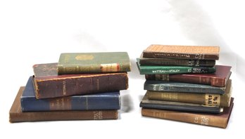 Antique Book Lot : Art, Dictionaries