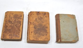 Lot 3 Antique Books 1802,1804,1829