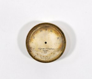 Antique 19th Century Negretti & Zambra Pocket Barometer
