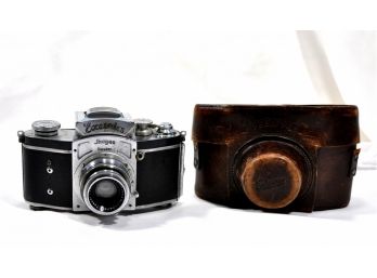 Pre-War German Camera EXACTA IHAGEE DRESDEN Leather Case