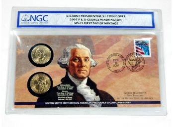 2007 US Mint Presidential Dollar Coin Set NGC