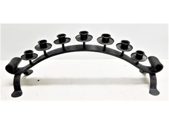 Wrought Iron Fireplace Candle Holder