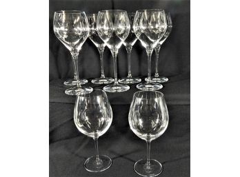 Set Of Nachtmann Crystal Wine Glasses