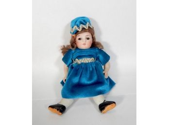 Antique Biscuit Doll With Open/ Close Eyes