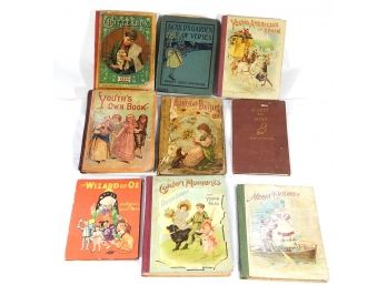 Lot 9 Vintage Children's Books