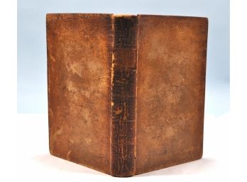 Antique 1821 Leather Book 'Nature & Principles Of Taste'