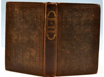 Antique Book 1848 'Curiosities Of Human Nature' Illustrated