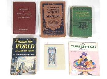 Lot 6 Vintage Books