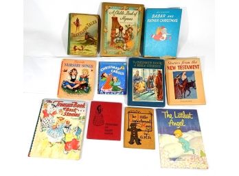 Lot 11 Vintage Children's Books