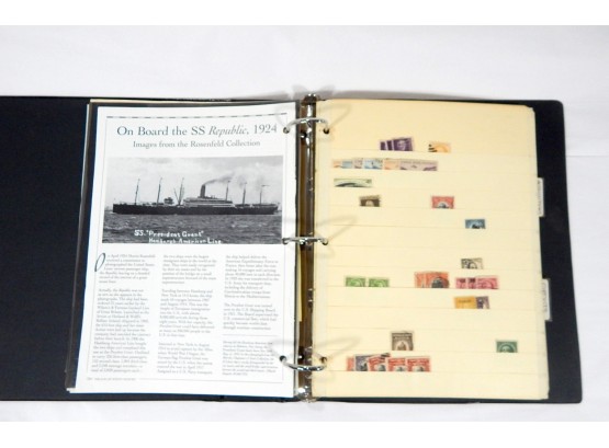 Old Canal Zone Study Stamp Album