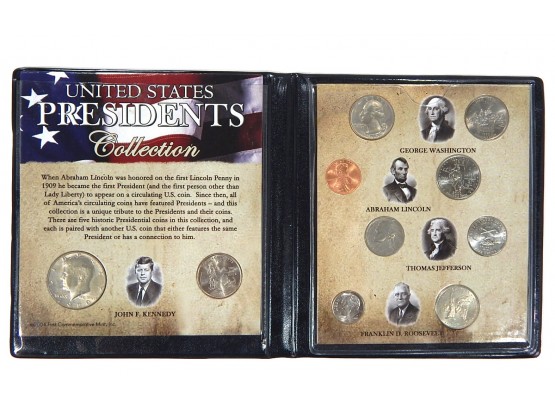 US Presidents Collection Coin Folder