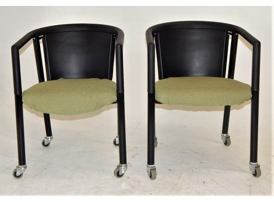 Pair Of FLEXFORM Upholstered Chairs