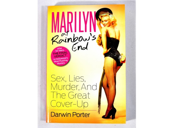 First Edition Book Merilyn Monroe -Marilyn At Rainsbow's End