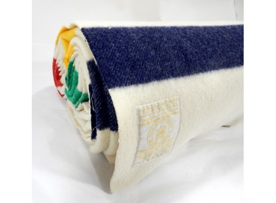 Original HUDSON'S BAY Point Blanket 100% Wool
