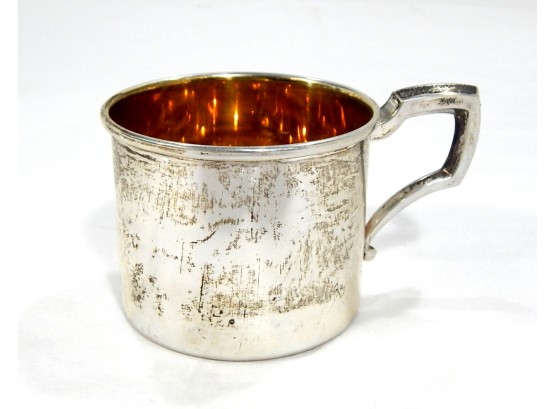 Vintage WEB Sterling Silver Baby Cup