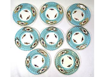 Lot 8 Reticulated Minton's Plates Gilmore Collamore & Co England